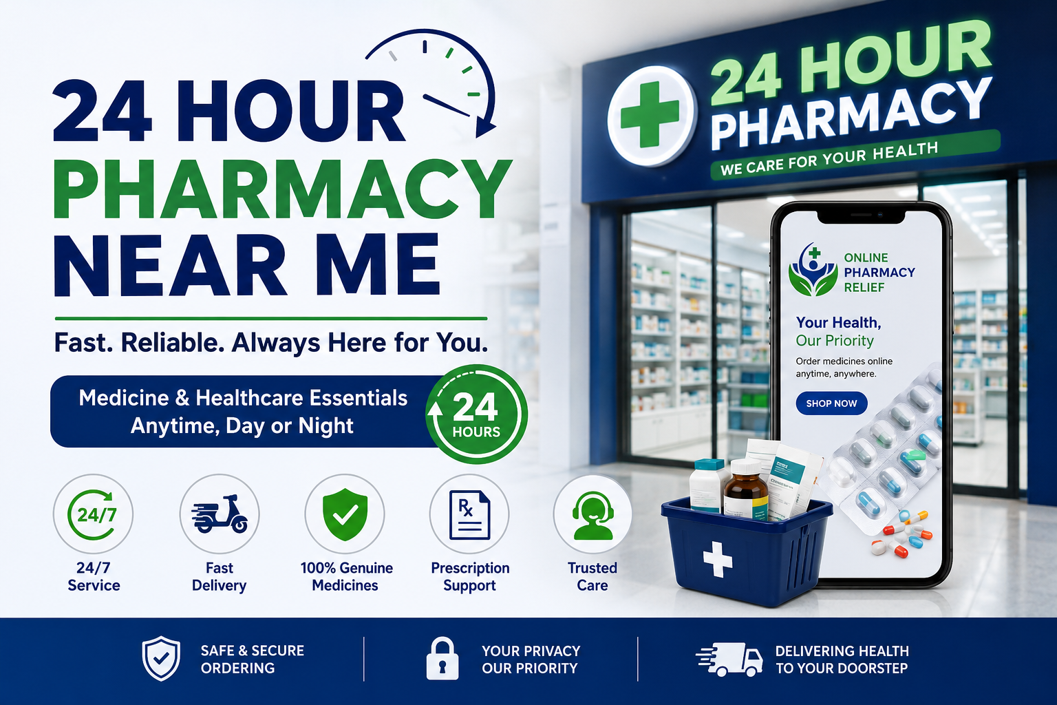 24 hour pharmacy near me